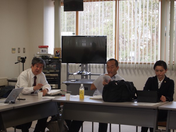 記者レク(弁護士会館）