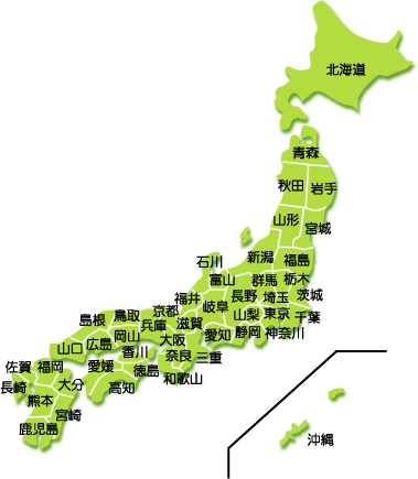 日本地図